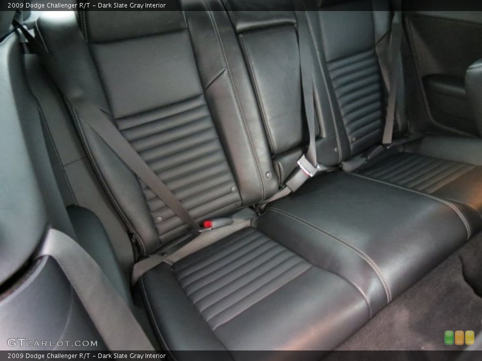 Dark Slate Gray Interior Rear Seat for the 2009 Dodge Challenger R/T #76466527