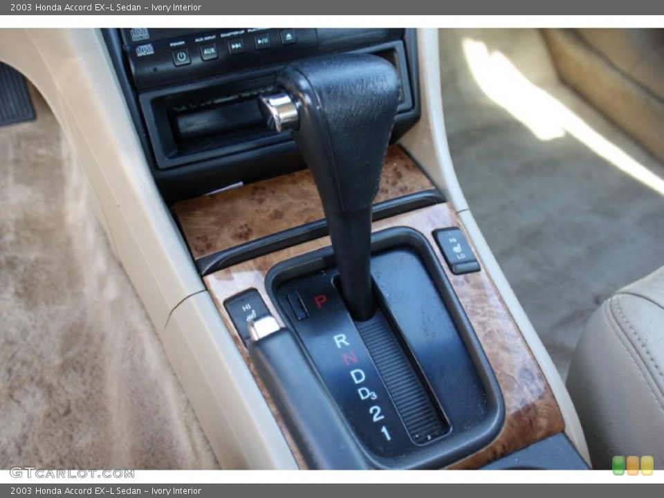 Ivory Interior Transmission for the 2003 Honda Accord EX-L Sedan #76470262