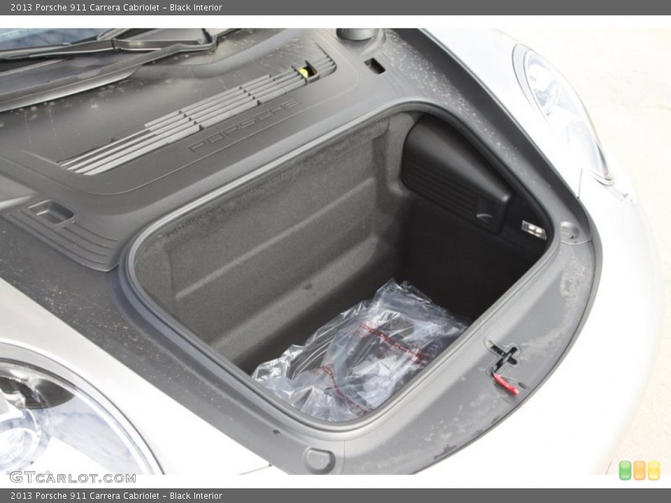 Black Interior Trunk for the 2013 Porsche 911 Carrera Cabriolet #76470974