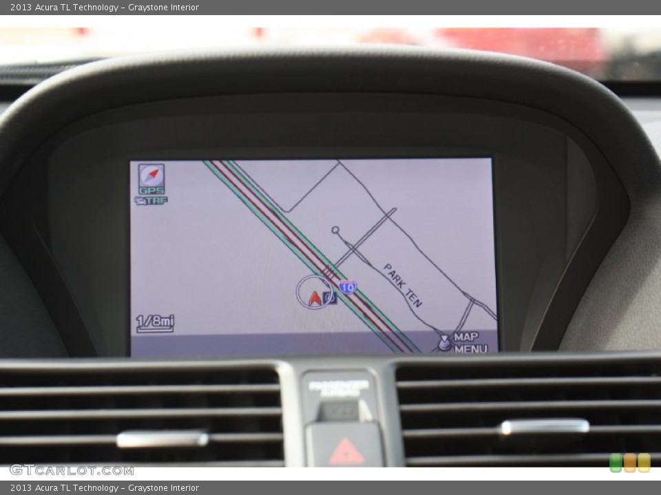 Graystone Interior Navigation for the 2013 Acura TL Technology #76471223