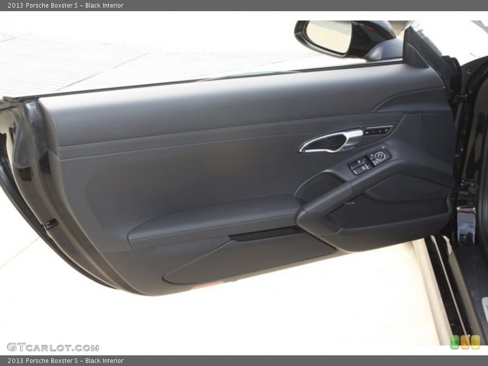 Black Interior Door Panel for the 2013 Porsche Boxster S #76471324