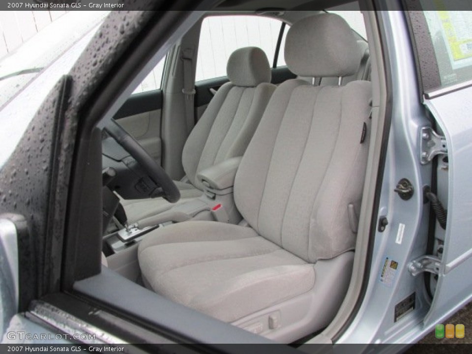Gray Interior Photo for the 2007 Hyundai Sonata GLS #76471805