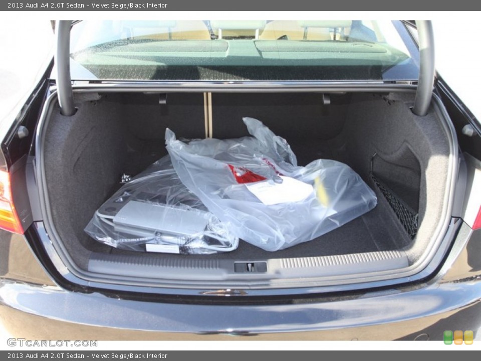 Velvet Beige/Black Interior Trunk for the 2013 Audi A4 2.0T Sedan #76472225