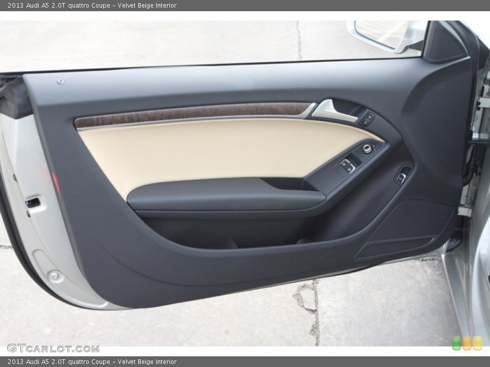 Velvet Beige Interior Door Panel for the 2013 Audi A5 2.0T quattro Coupe #76472549