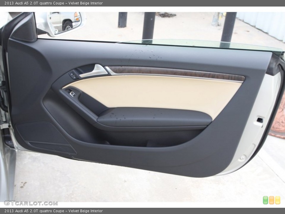 Velvet Beige Interior Door Panel for the 2013 Audi A5 2.0T quattro Coupe #76472696