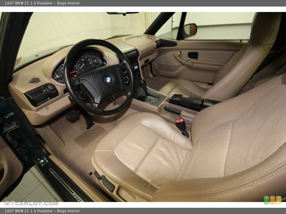 Beige Interior Photo for the 1997 BMW Z3 1.9 Roadster #76473651