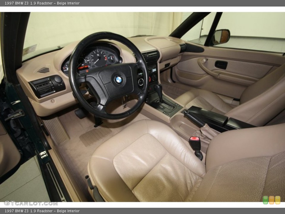 Beige Interior Photo for the 1997 BMW Z3 1.9 Roadster #76473666