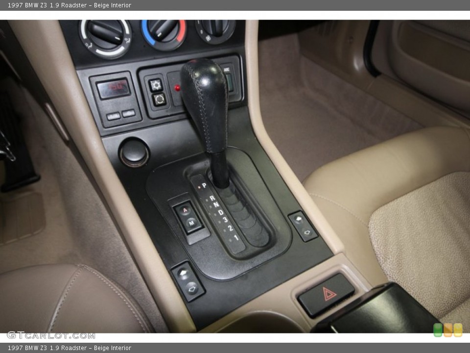 Beige Interior Transmission for the 1997 BMW Z3 1.9 Roadster #76473896