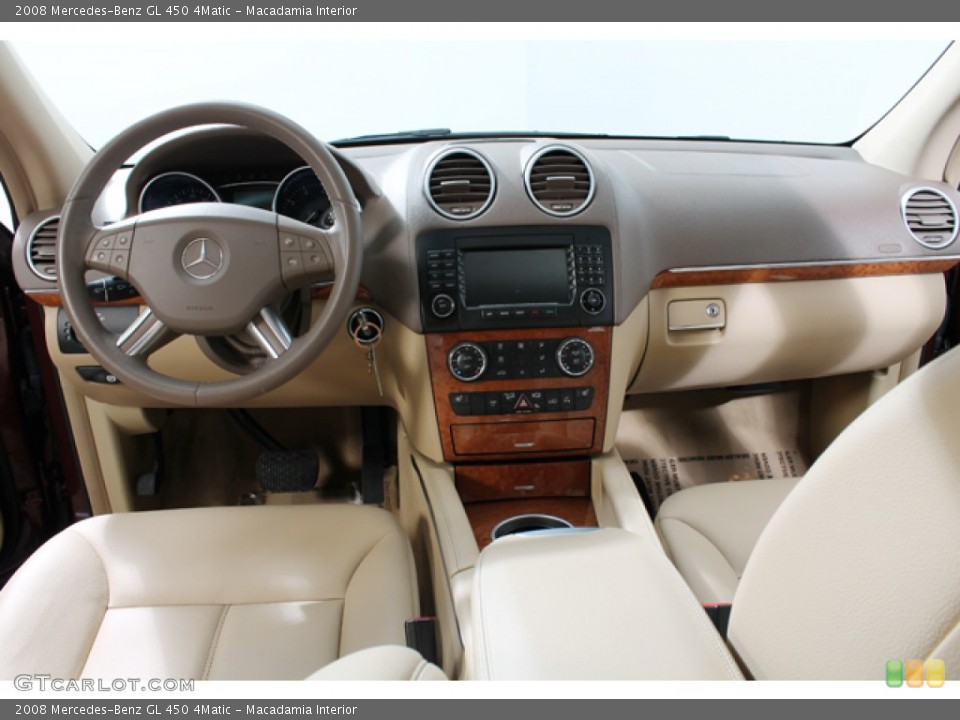 Macadamia Interior Dashboard for the 2008 Mercedes-Benz GL 450 4Matic #76475450