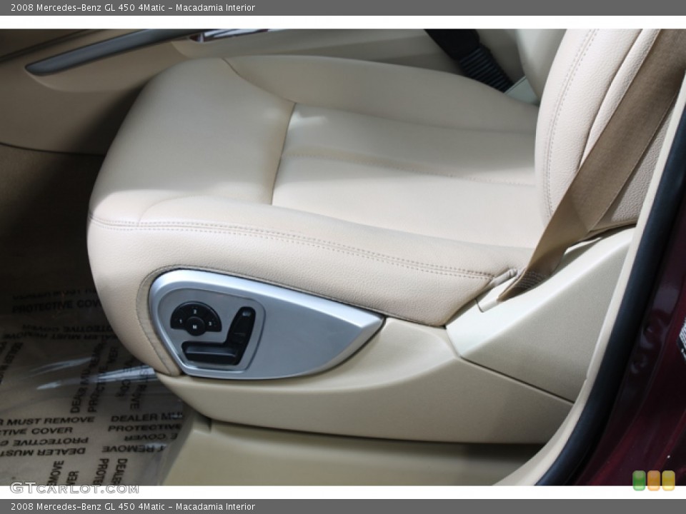 Macadamia Interior Front Seat for the 2008 Mercedes-Benz GL 450 4Matic #76475710