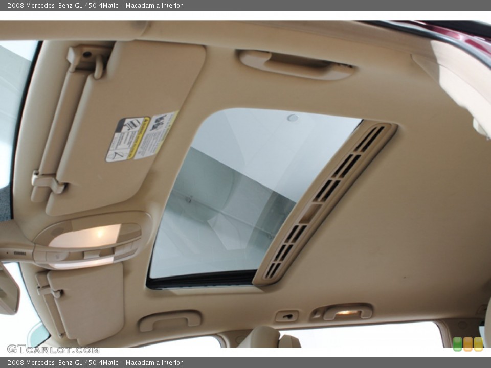 Macadamia Interior Sunroof for the 2008 Mercedes-Benz GL 450 4Matic #76475820