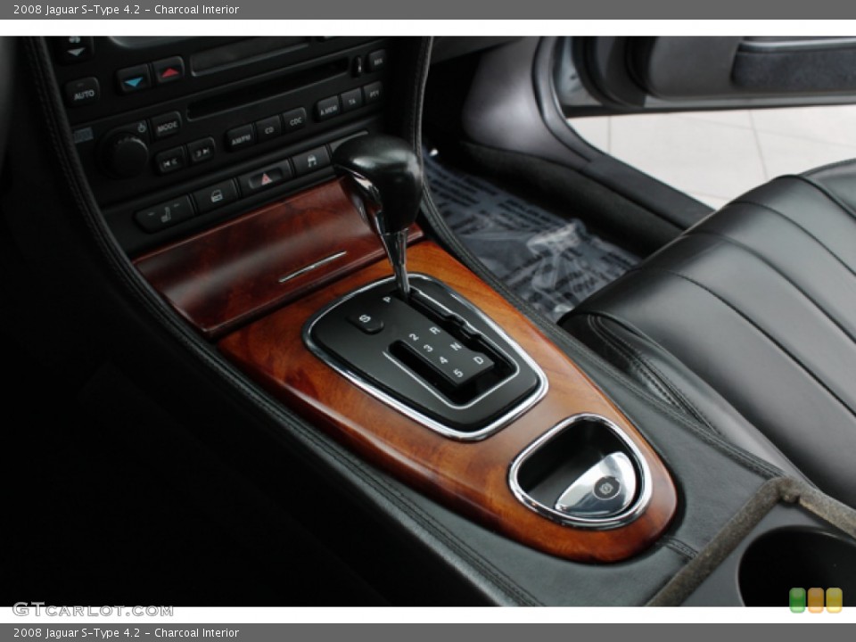 Charcoal Interior Transmission for the 2008 Jaguar S-Type 4.2 #76476224