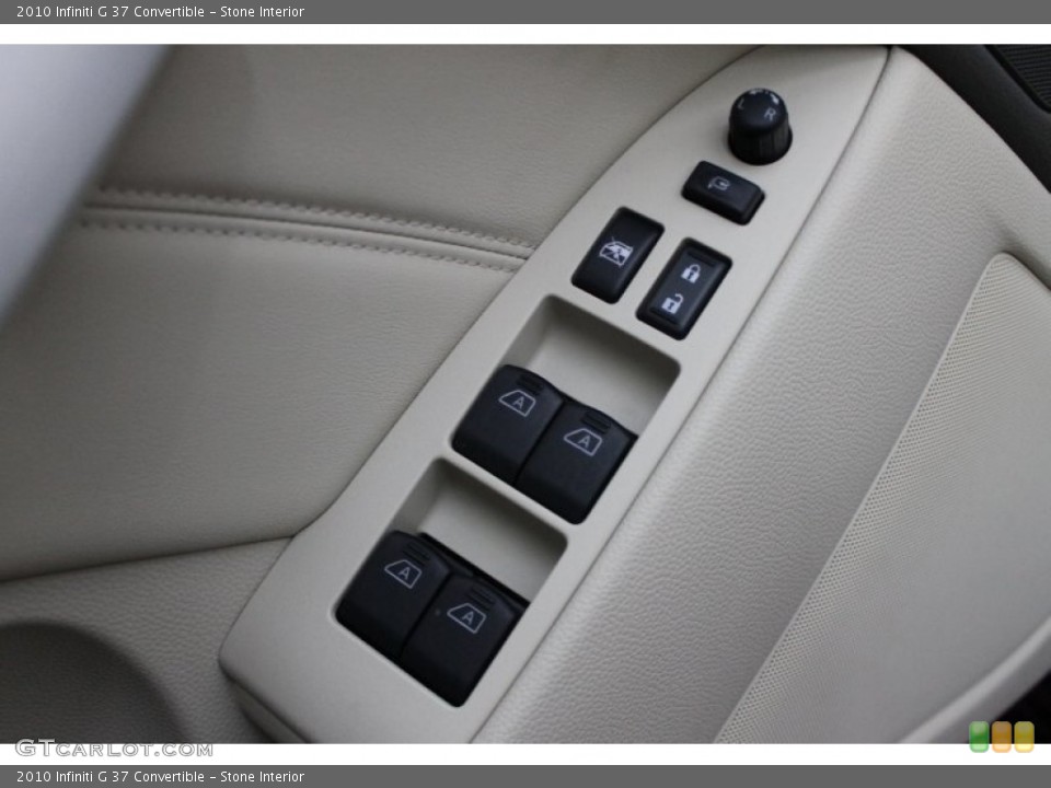 Stone Interior Controls for the 2010 Infiniti G 37 Convertible #76476782