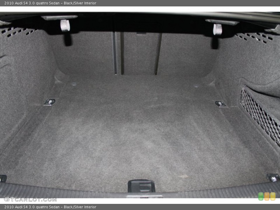 Black/Silver Interior Trunk for the 2010 Audi S4 3.0 quattro Sedan #76477370