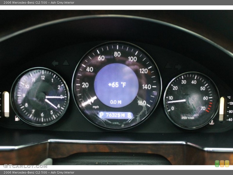 Ash Grey Interior Gauges for the 2006 Mercedes-Benz CLS 500 #76477595