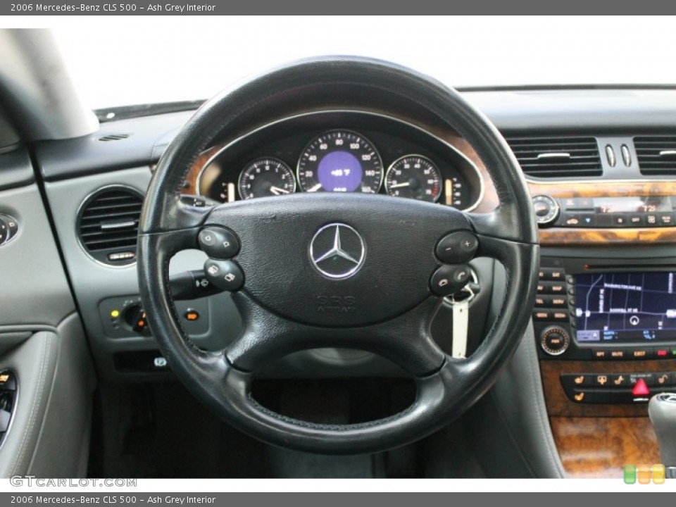 Ash Grey Interior Steering Wheel for the 2006 Mercedes-Benz CLS 500 #76477858