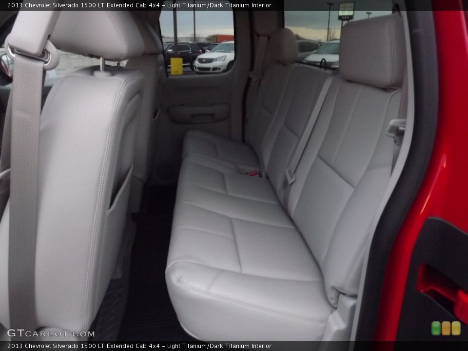 Light Titanium/Dark Titanium Interior Rear Seat for the 2013 Chevrolet Silverado 1500 LT Extended Cab 4x4 #76479313