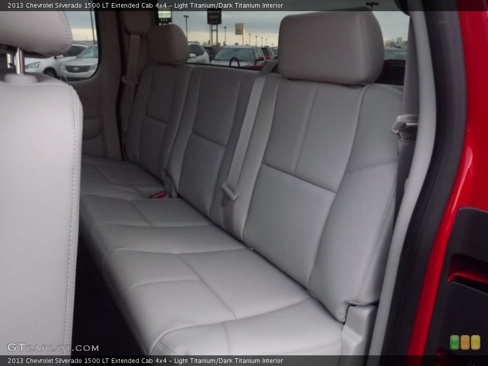 Light Titanium/Dark Titanium Interior Rear Seat for the 2013 Chevrolet Silverado 1500 LT Extended Cab 4x4 #76479320