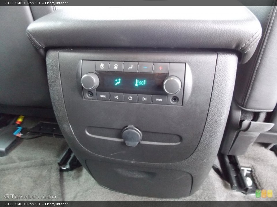 Ebony Interior Controls for the 2012 GMC Yukon SLT #76479452