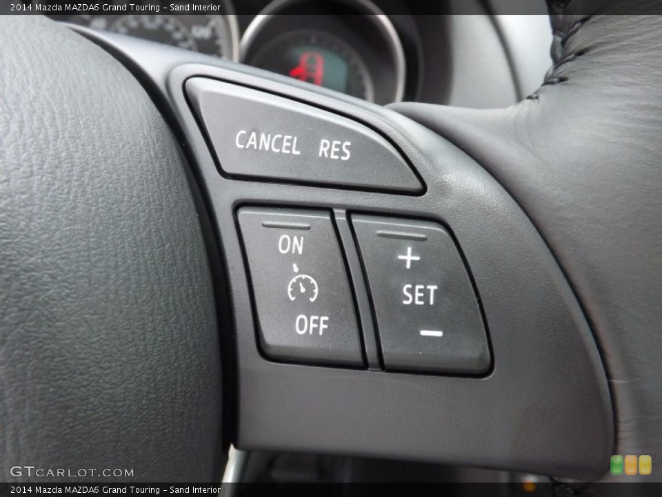 Sand Interior Controls for the 2014 Mazda MAZDA6 Grand Touring #76480640