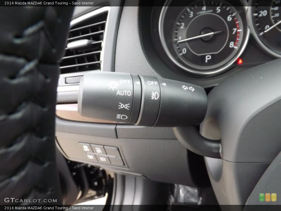 Sand Interior Controls for the 2014 Mazda MAZDA6 Grand Touring #76480686