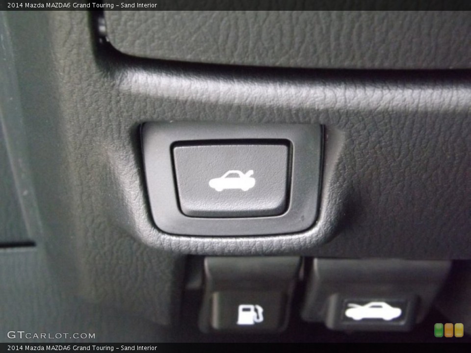 Sand Interior Controls for the 2014 Mazda MAZDA6 Grand Touring #76480716