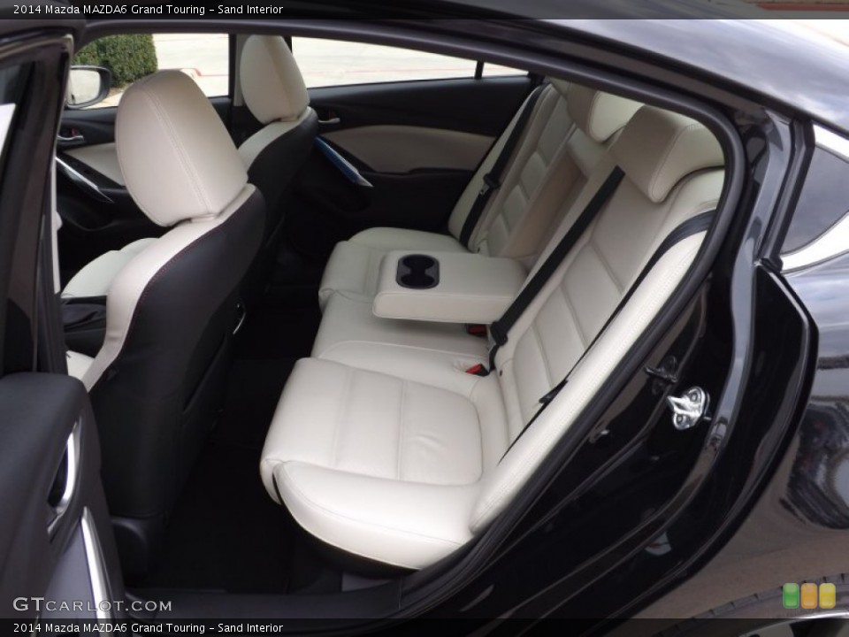 Sand Interior Rear Seat for the 2014 Mazda MAZDA6 Grand Touring #76480850
