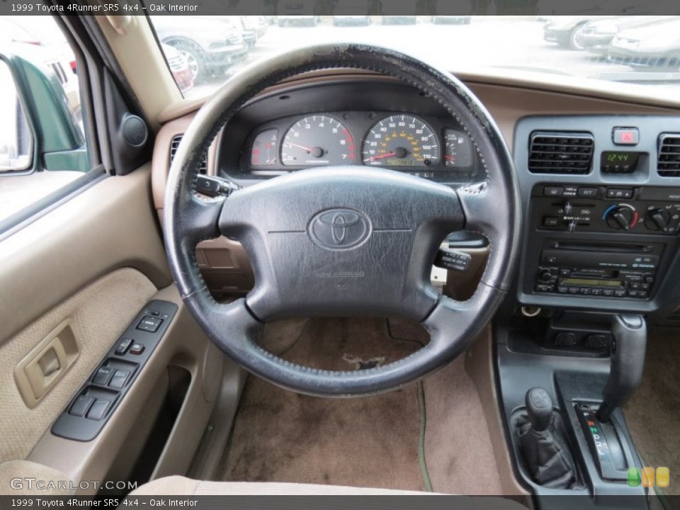 Oak Interior Steering Wheel for the 1999 Toyota 4Runner SR5 4x4 #76481096