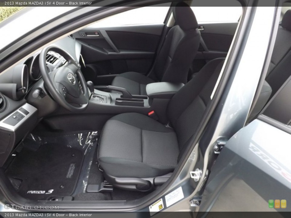 Black Interior Photo for the 2013 Mazda MAZDA3 i SV 4 Door #76481298