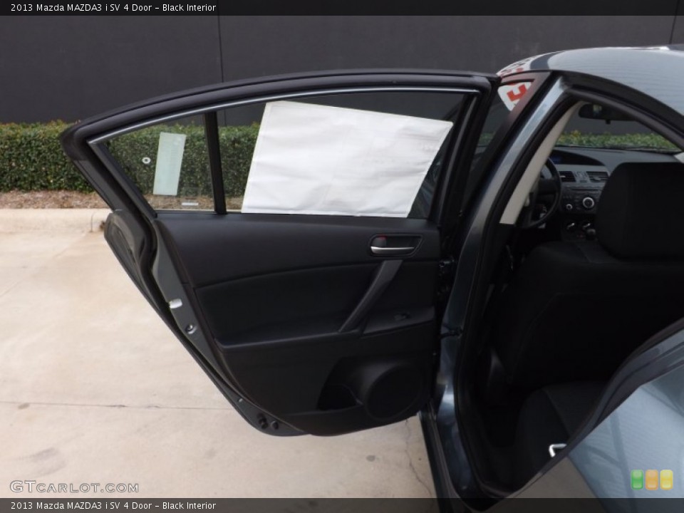 Black Interior Door Panel for the 2013 Mazda MAZDA3 i SV 4 Door #76481366