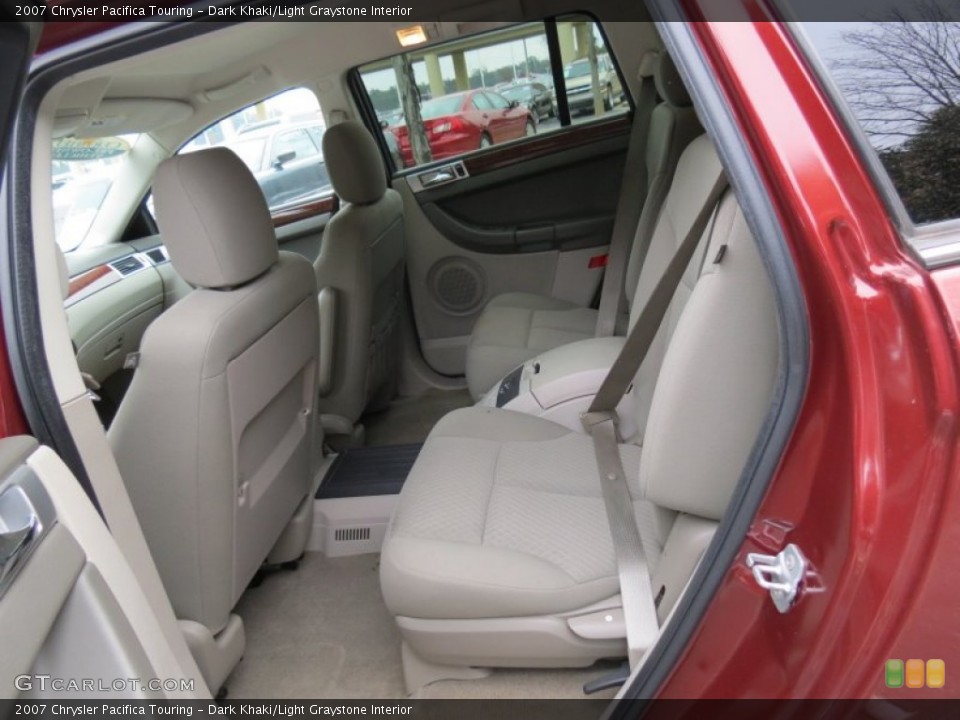 Dark Khaki/Light Graystone Interior Rear Seat for the 2007 Chrysler Pacifica Touring #76481510