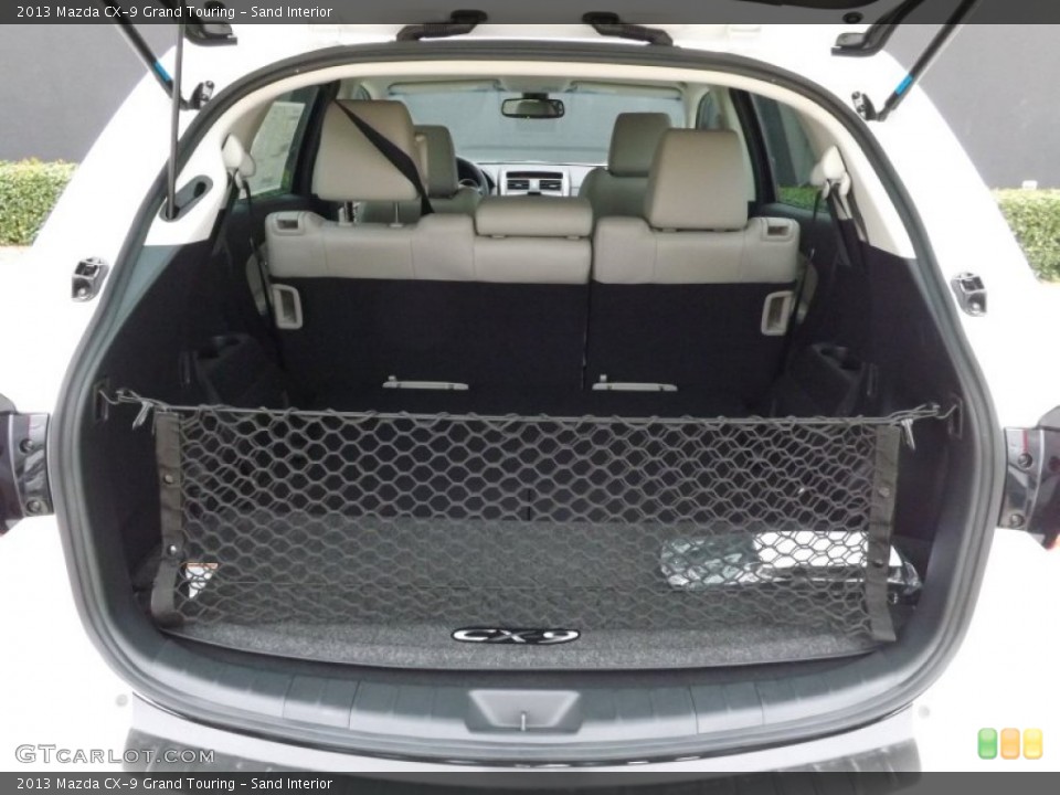 Sand Interior Trunk for the 2013 Mazda CX-9 Grand Touring #76481552