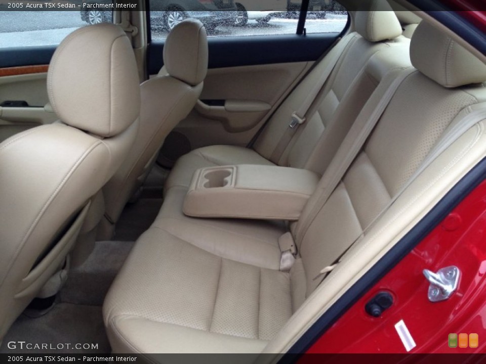 Parchment Interior Rear Seat for the 2005 Acura TSX Sedan #76482039
