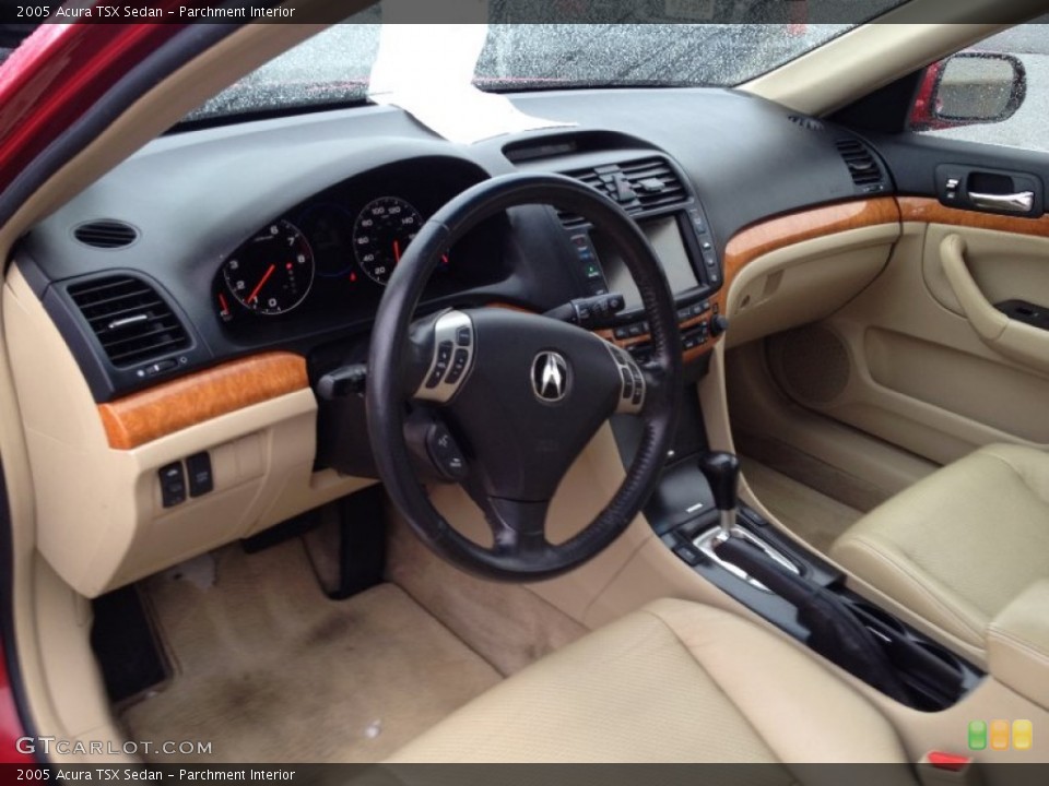 Parchment Interior Photo for the 2005 Acura TSX Sedan #76482093