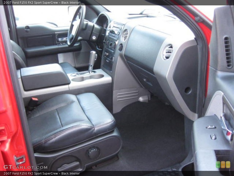 Black Interior Photo for the 2007 Ford F150 FX2 Sport SuperCrew #76483397