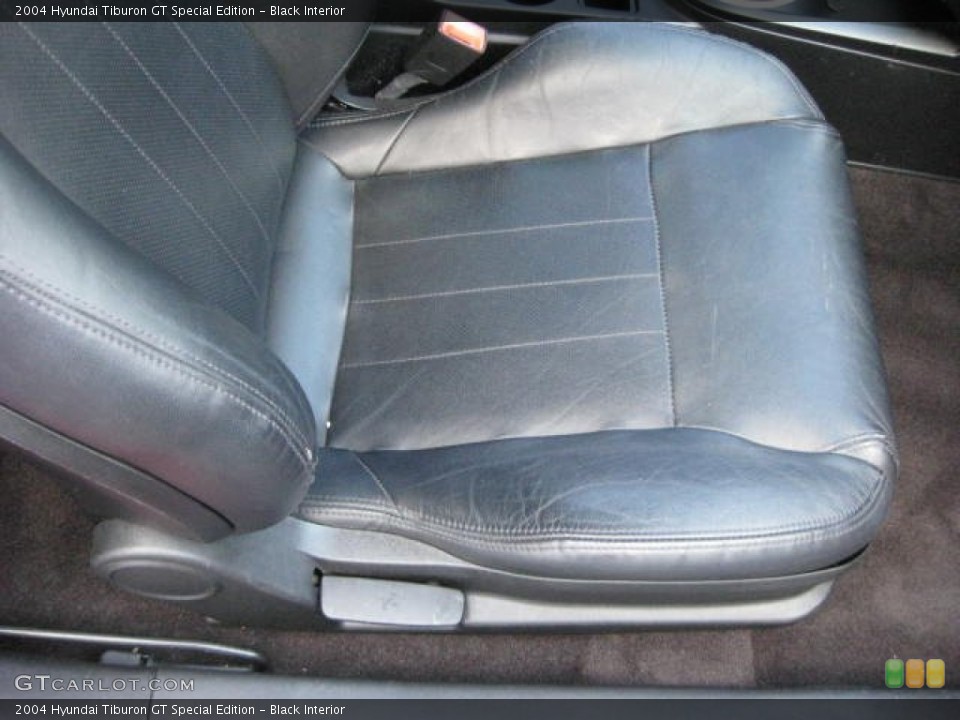 Black Interior Front Seat for the 2004 Hyundai Tiburon GT Special Edition #76484144