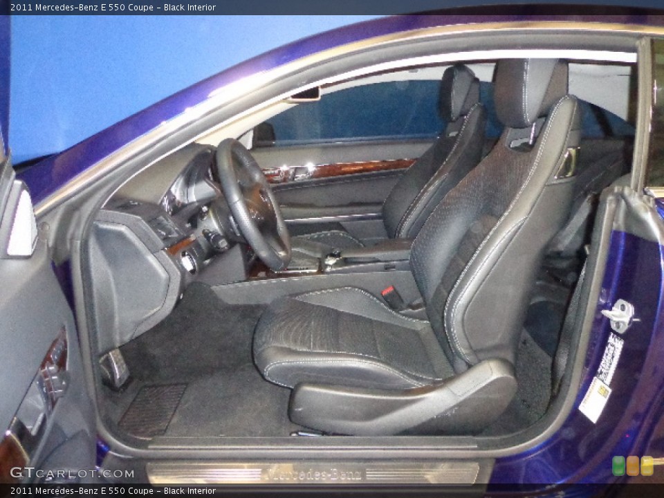 Black Interior Photo for the 2011 Mercedes-Benz E 550 Coupe #76485332
