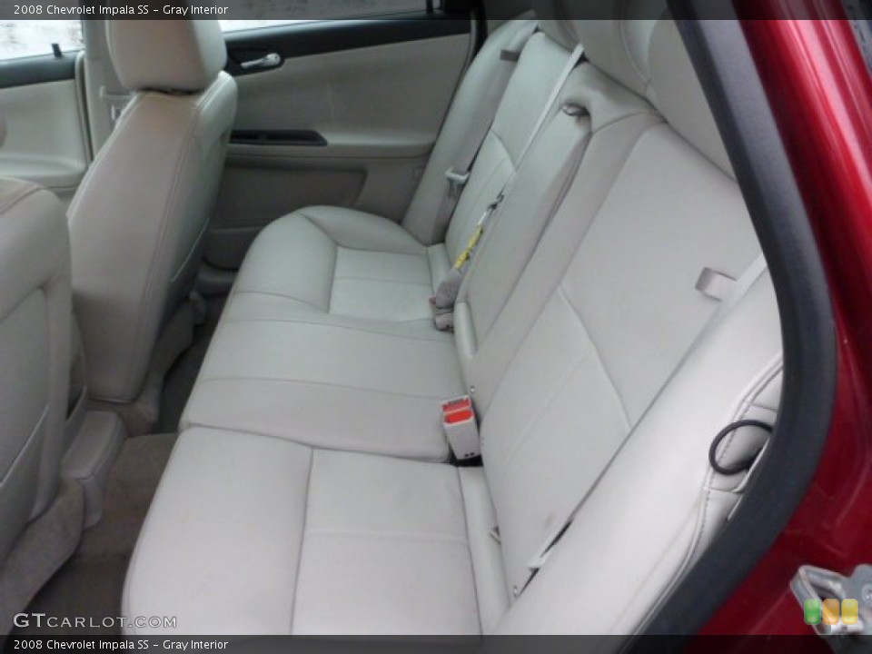 Gray Interior Rear Seat for the 2008 Chevrolet Impala SS #76491428