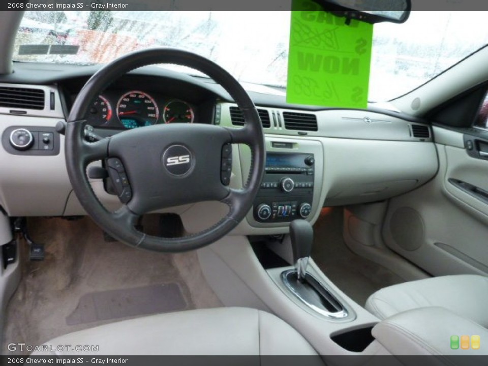Gray Interior Dashboard for the 2008 Chevrolet Impala SS #76491438