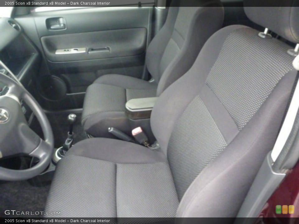 Dark Charcoal Interior Front Seat for the 2005 Scion xB  #76491746