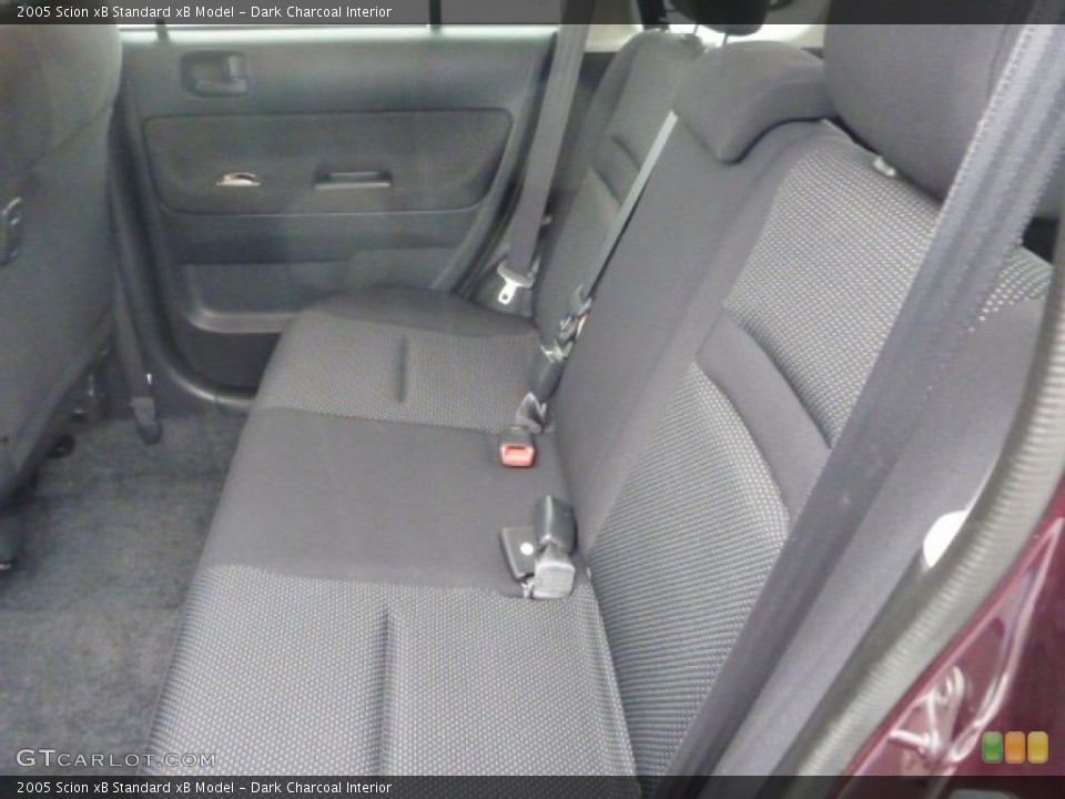 Dark Charcoal Interior Rear Seat for the 2005 Scion xB  #76491754