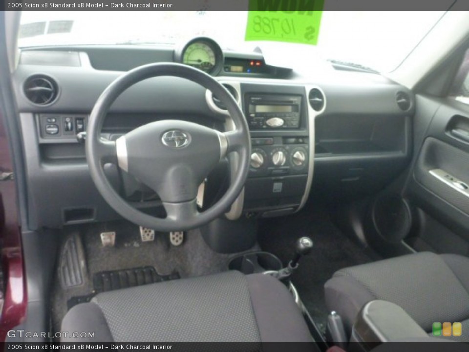 Dark Charcoal Interior Photo for the 2005 Scion xB  #76491761
