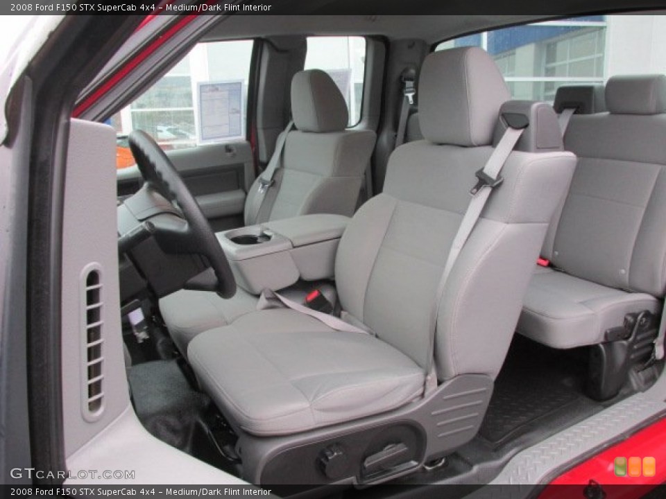 Medium/Dark Flint Interior Front Seat for the 2008 Ford F150 STX SuperCab 4x4 #76493642
