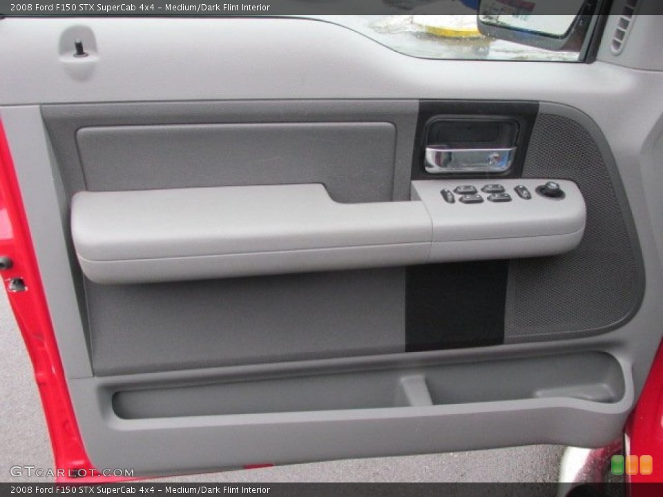 Medium/Dark Flint Interior Door Panel for the 2008 Ford F150 STX SuperCab 4x4 #76493648