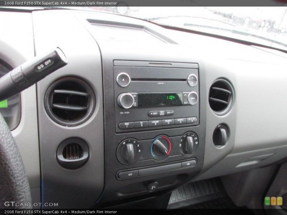 Medium/Dark Flint Interior Controls for the 2008 Ford F150 STX SuperCab 4x4 #76493654