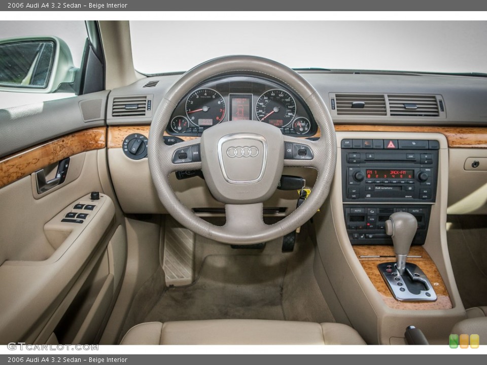 Beige Interior Dashboard for the 2006 Audi A4 3.2 Sedan #76496706