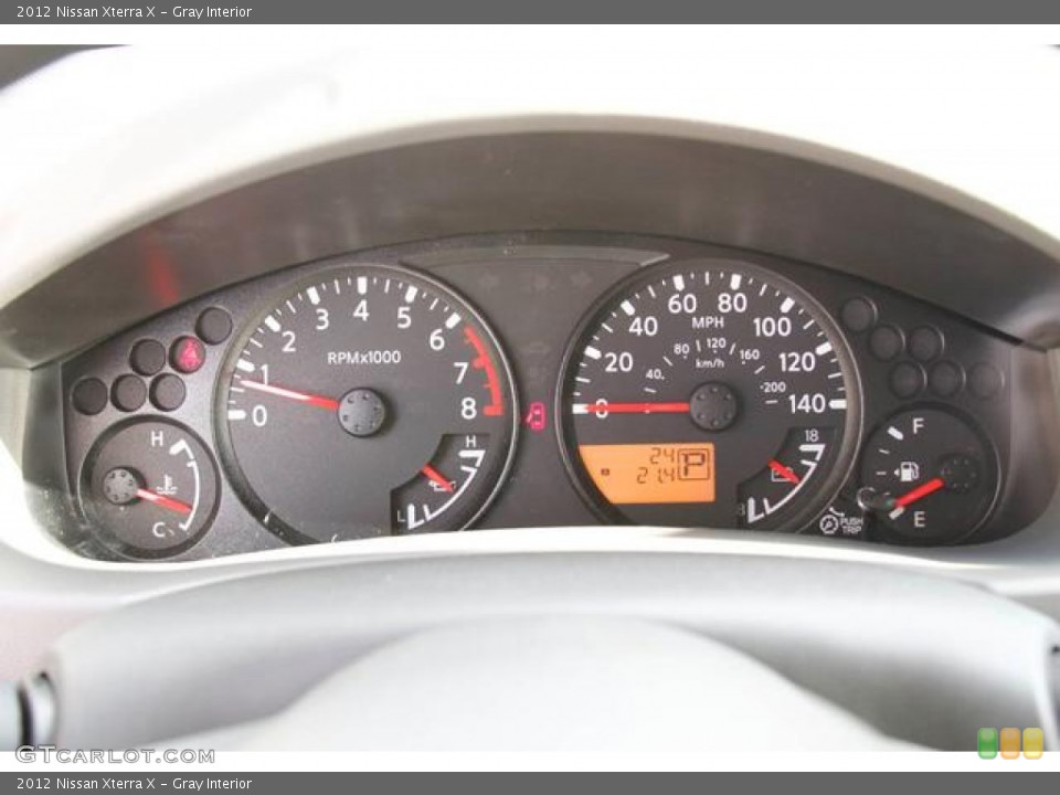Gray Interior Gauges for the 2012 Nissan Xterra X #76500970
