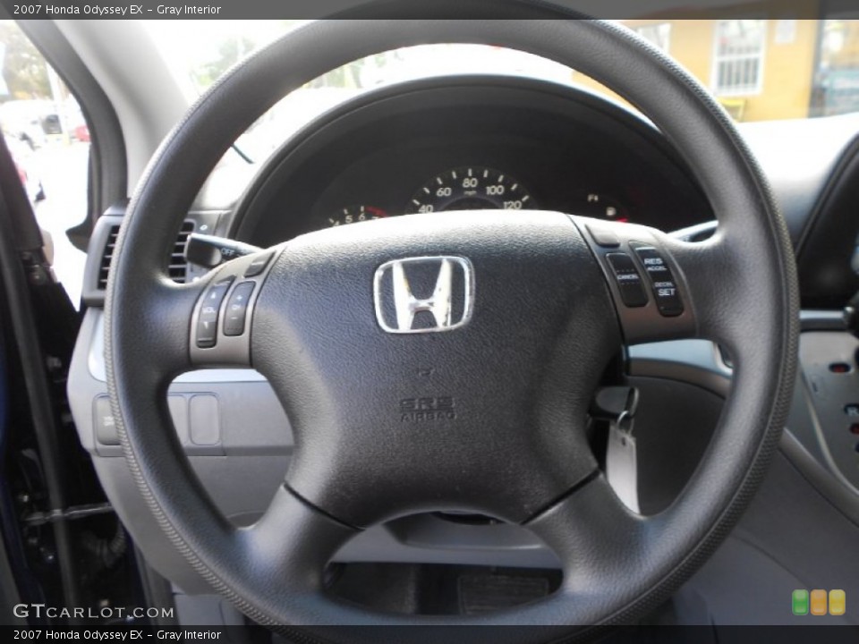 Gray Interior Steering Wheel for the 2007 Honda Odyssey EX #76500974