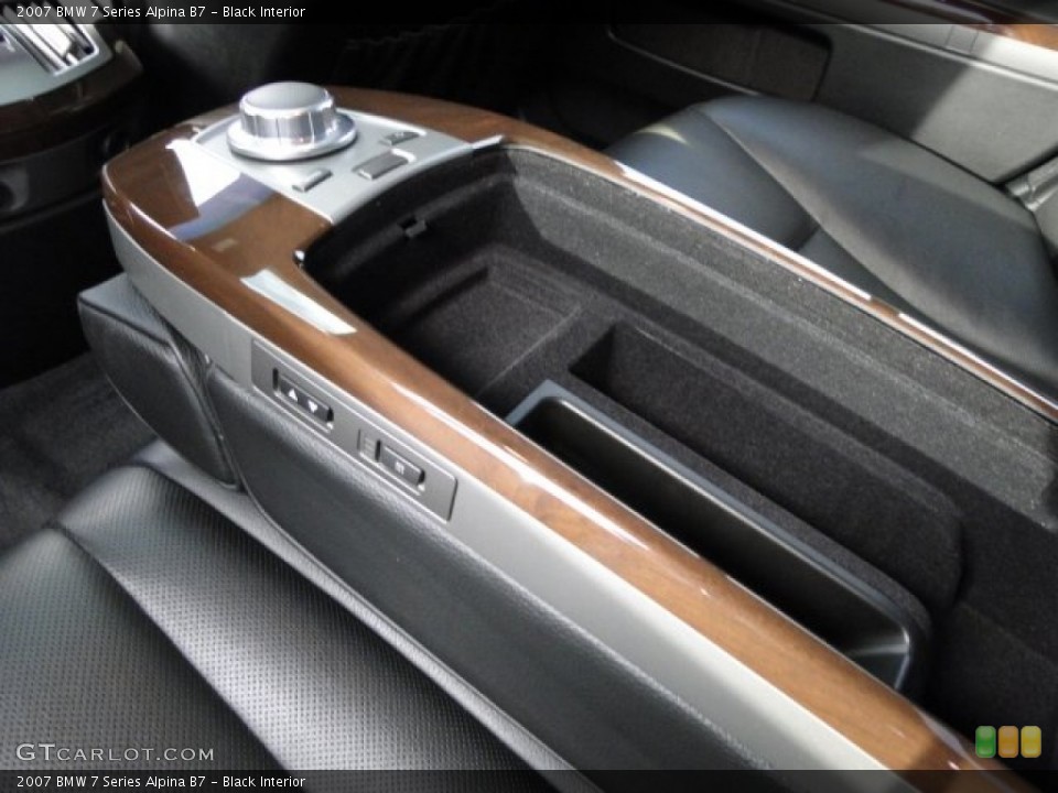 Black Interior Controls for the 2007 BMW 7 Series Alpina B7 #76501652
