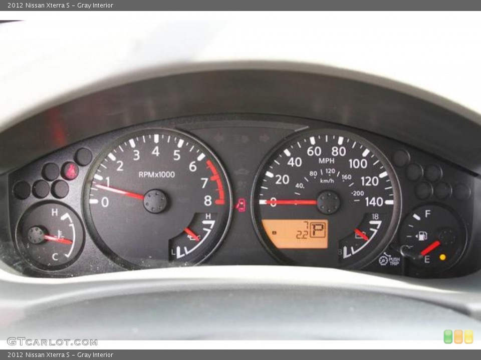 Gray Interior Gauges for the 2012 Nissan Xterra S #76502273